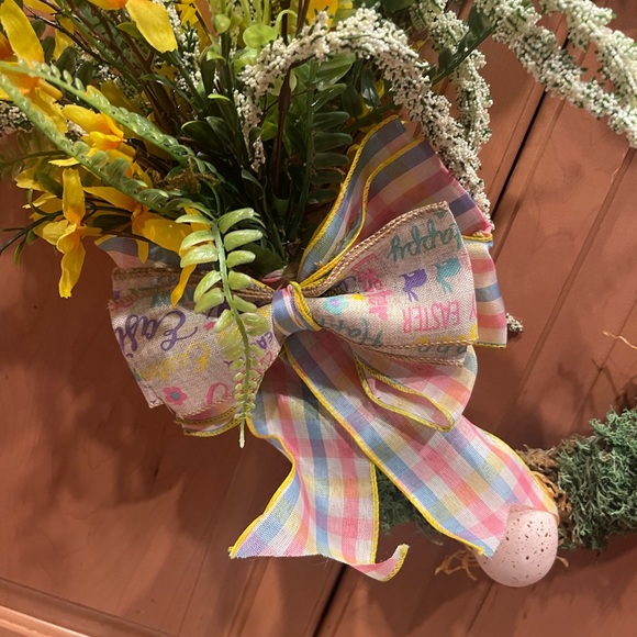 Easter Egg Wreath Homemade - Picture 2 of 4